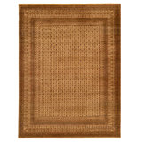Hand Knotted Wool Area Rug in Beige
