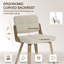Chaise rembourrée moderne avec structure en bois-225531375