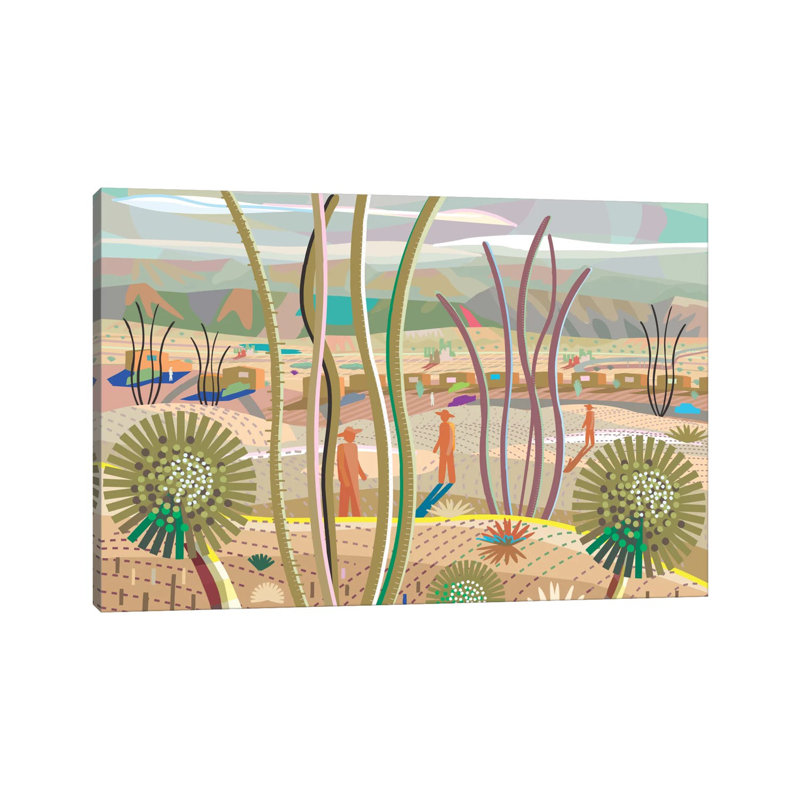 Joshua Tree by Charles Harker - Wrapped Canvas Painting, 152.5 cm H x 101.5 cm W