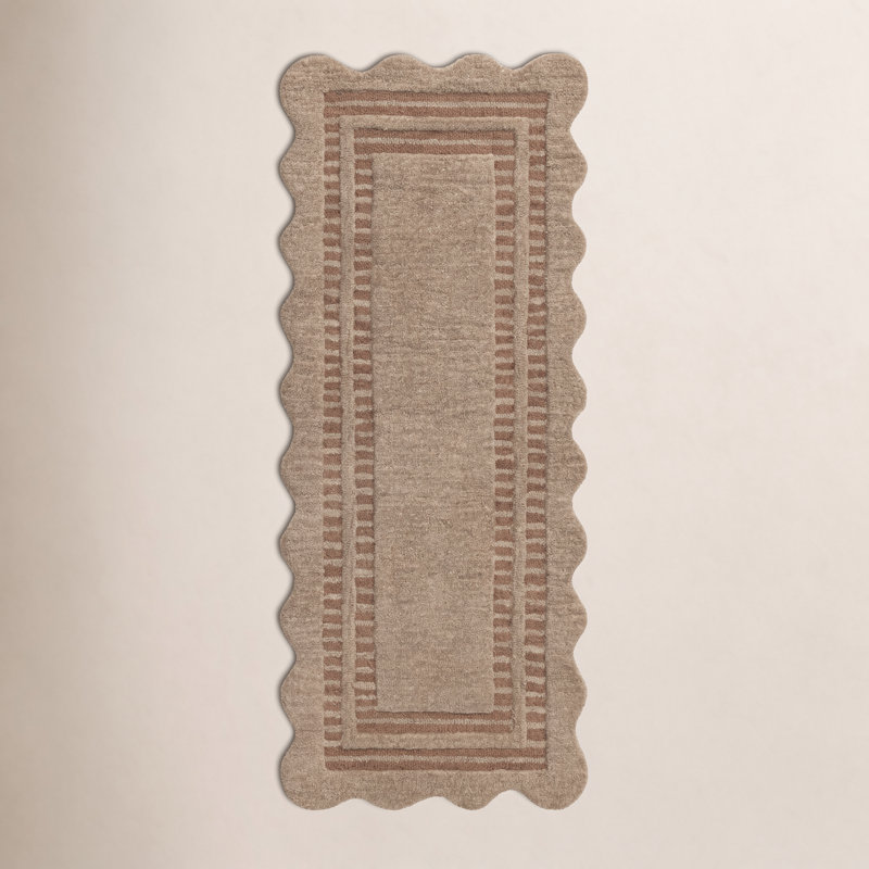 Tapis Chris Loves Julia x Loloi Scottie, Tapis de couloir 2 pi 6 po x 9 pi 9 po, Moka/Argile
