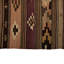 Brown Flatweave Wool Rug - 3'3" x 6'7"