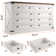 Farmhouse 10 Drawers Double Dresser