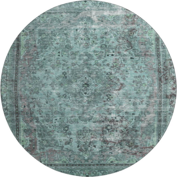 Premium Machine Washable Lampkins AMF1646 Global Rug