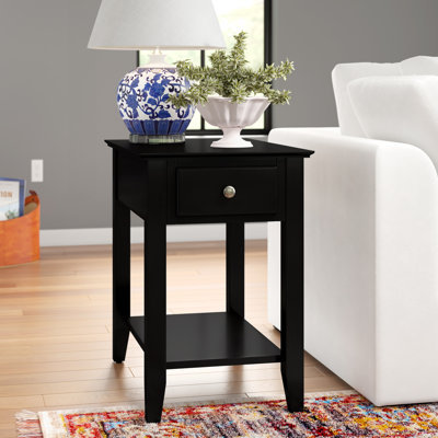 Burrell End Table with Storage