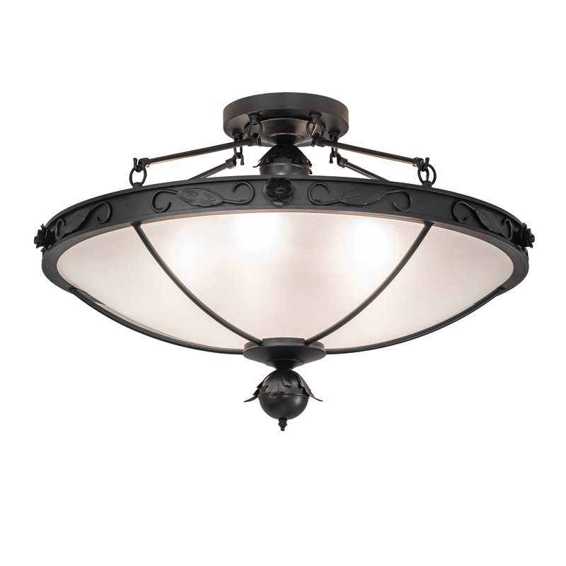 Arabesque Semi Flush Mount