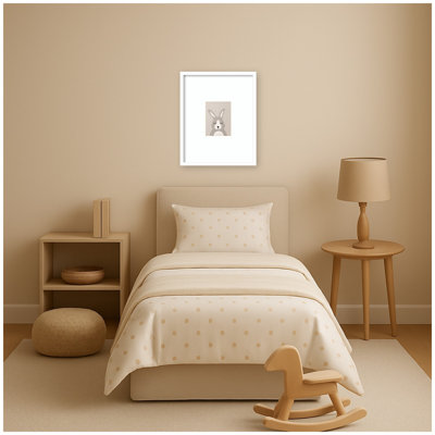 Bunny by July Art Prints Framed Wall Art Print