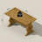 Almeda Traditional 70.8" Rectangular Dining Table Set-520797895-520797889