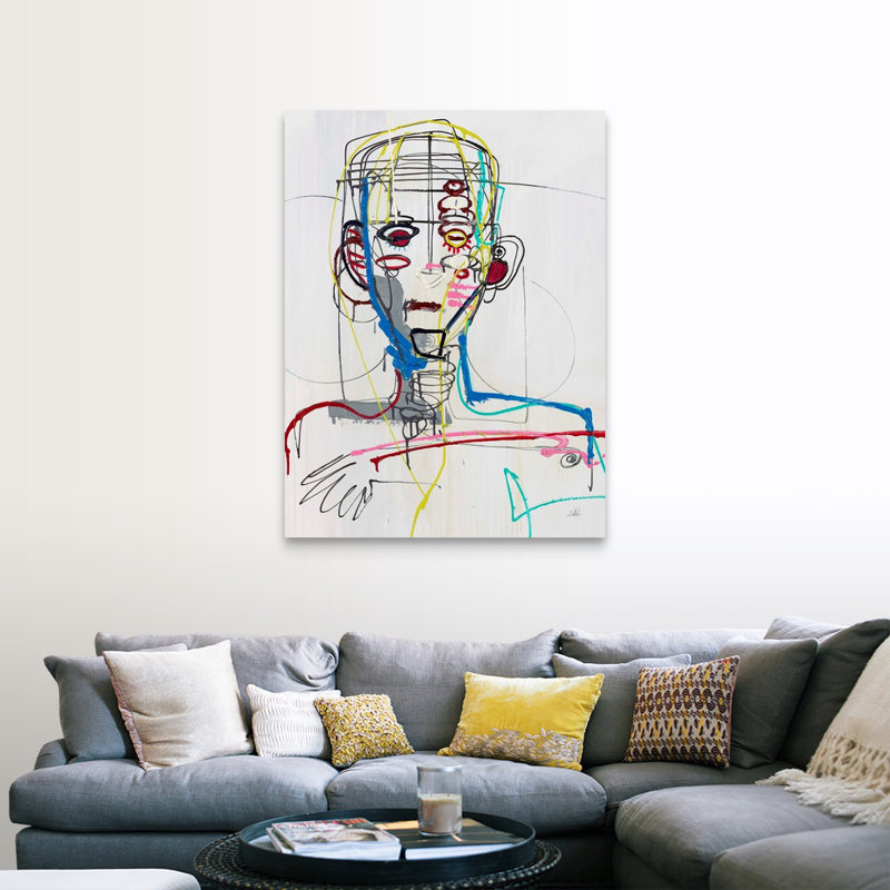 Reproduction d’art sur toile, "Stranger things II" par Josh Schicker, Toile tendue, H 48 po x l 36 po x P 1,25 po