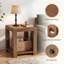 Table de bout carrée en bois massif