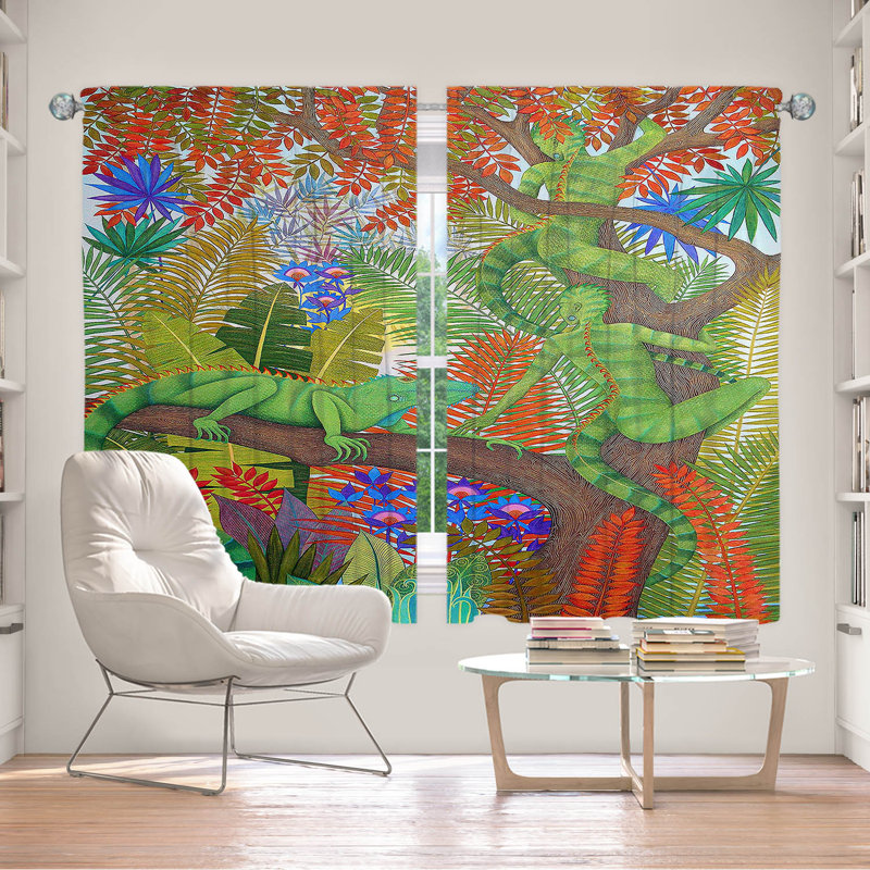 Room Darkening Curtain Pair, 56" W x 78" L
