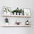 8 " W Solid Wood Shelving Unit