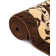 Tapis brun de style oriental Eesi