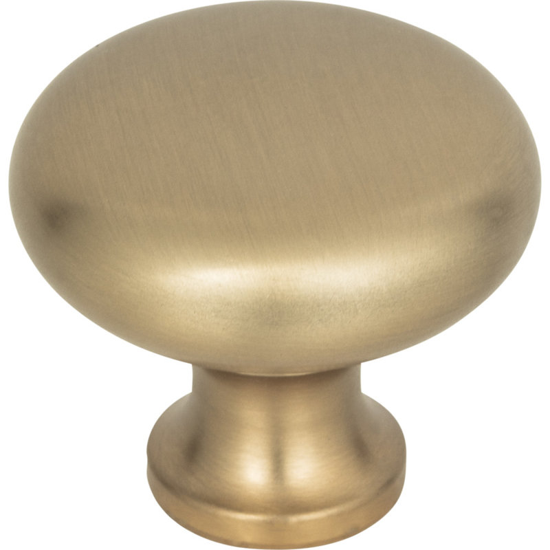 Successi 1 1/4" Diameter Round Knob, Champagne