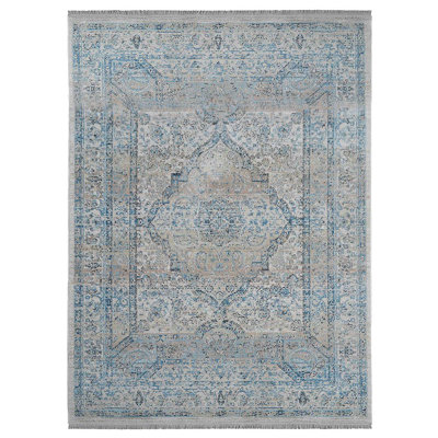 Beier Washable Area Rugs Non-Slip Modern Abstract Rugs for Living Room Entryway Bedroom - MACHINE MADE POLYESTER AREA RUGS - Multicolor, Oriental Design