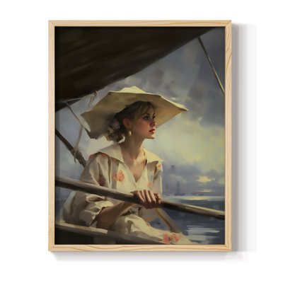 Reproduction encadrée WOMEN Series CDL XXXIV - bois massif