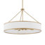 Luminaire suspendu tambour 8 lumières Uttermost Algiers