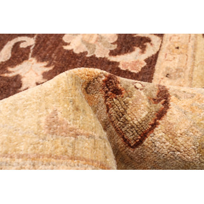 One-of-a-Kind 8'4" X 9'8" New Age Wool Area Rug in