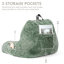 Coussin de dossier en fausse fourrure-108989351
