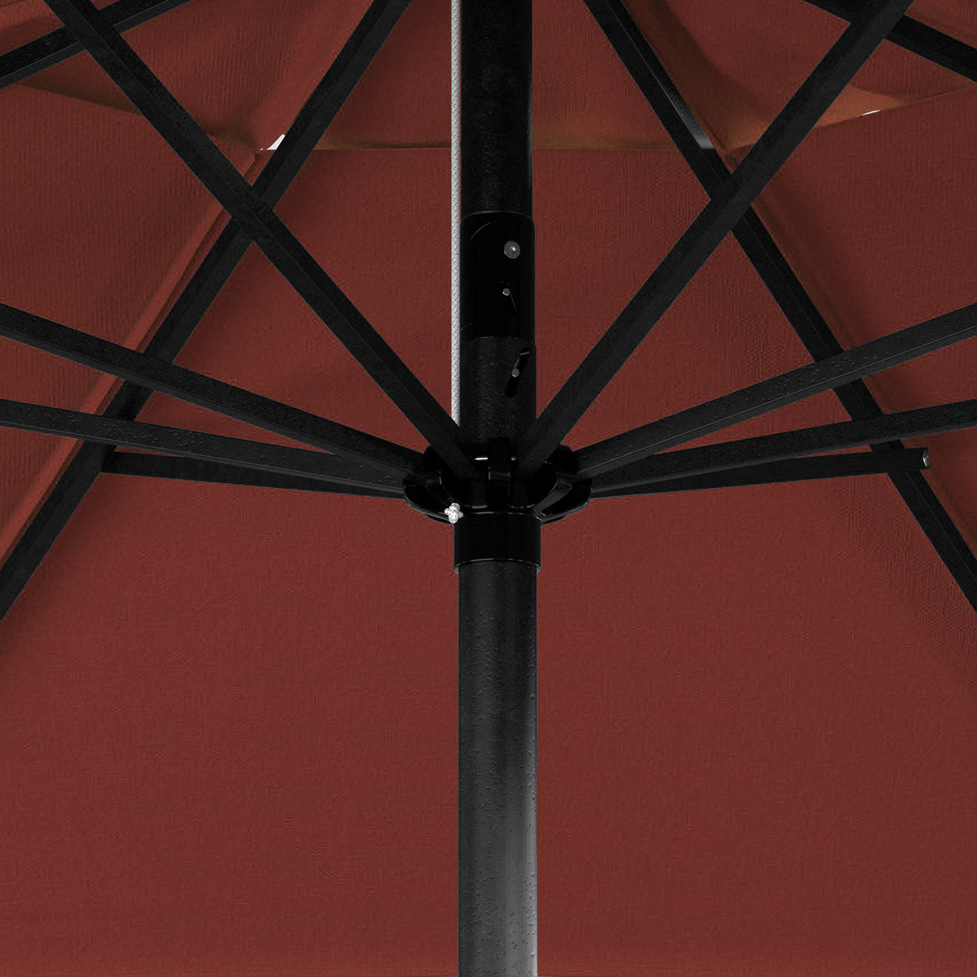 Marilee 86.3'' Sunbrella® Outdoor Umbrella, Canvas Jockey Red Sunbrella® Canvas