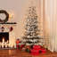 Glendalys 7.5' Lighted Artificial Fir Christmas Tree