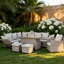 Winterton Outdoor Arm Reclining Rising Dining Table