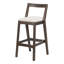 Tabouret en bois d'hévéa-118472608