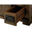 Railway 50cm W Solid Wood Bedside Table-106669834