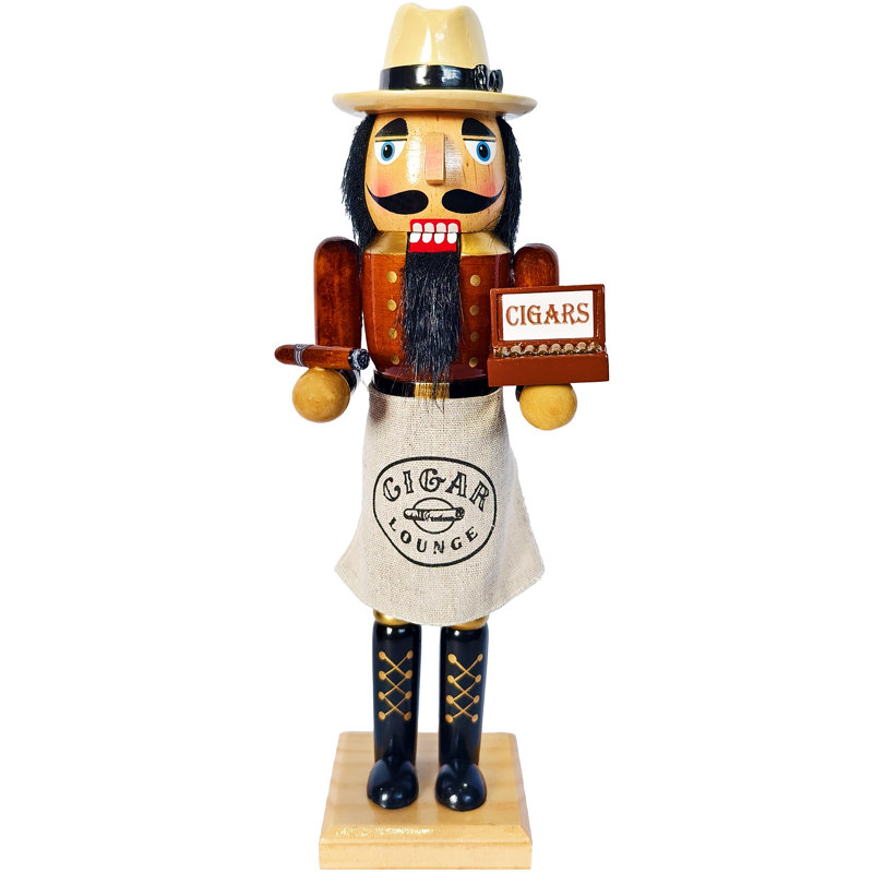 14” Cigar Aficionado Nutcracker