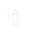 Blanc Braganza / pot bleu-59823284