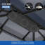 12 pi. L 10 pi. D Pavillon de jardin en aluminium