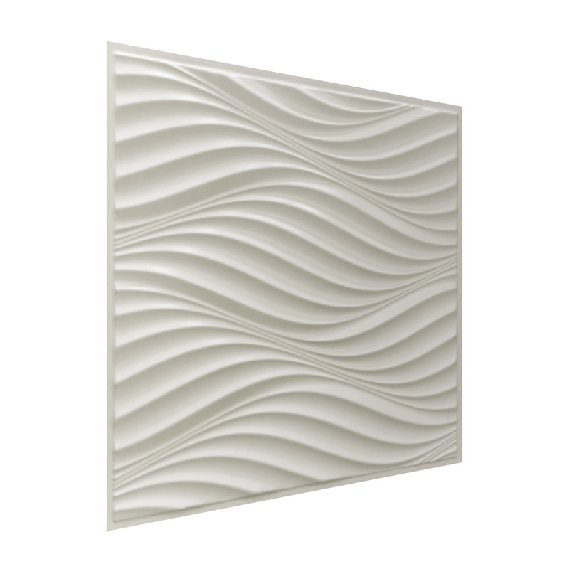 23" x 23" Wall Paneling in White