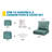 Outdoor 6'' Seat / Back Cushion-984276314