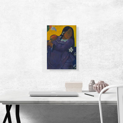 «Woman with Mango 1892» - reproduction