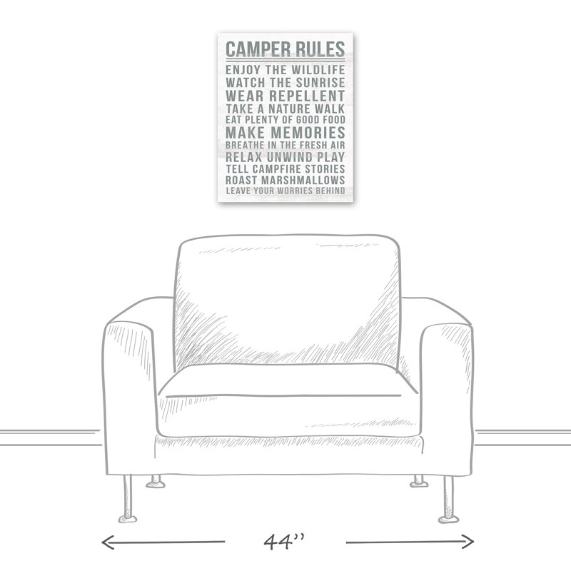 " Camper Rules "