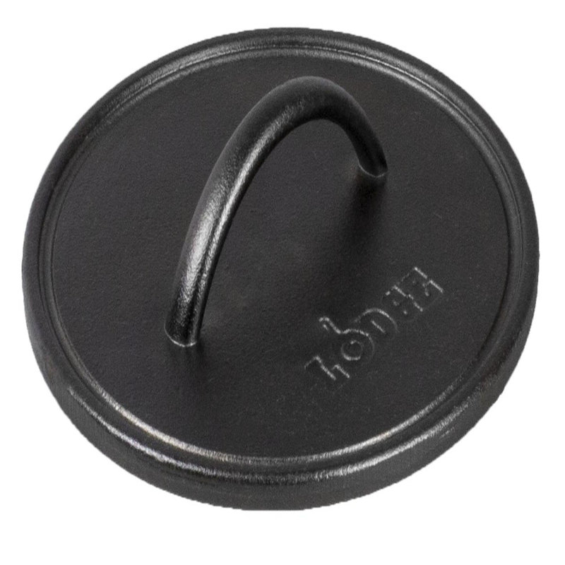 Presse à griller ronde et plate