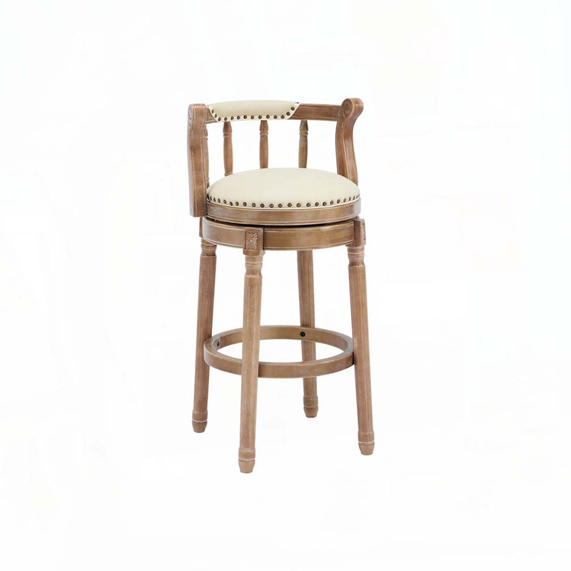 Tabourets de bar en bois