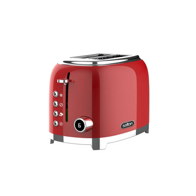 Salton NuRetro Digital 4 Slice Toaster, Midnight Black Model ET2184BK