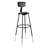 Backed Adjustable Height Ergonomic Industrial Stool with Footring-1979918926