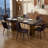 Modern Dining Chairs, PU Leather Kitchen Side Chairs With Sturdy Metal Legs & Non-Slip Feet Perfect For Dining Room, Restaurant, Cafe-591026164-581374131