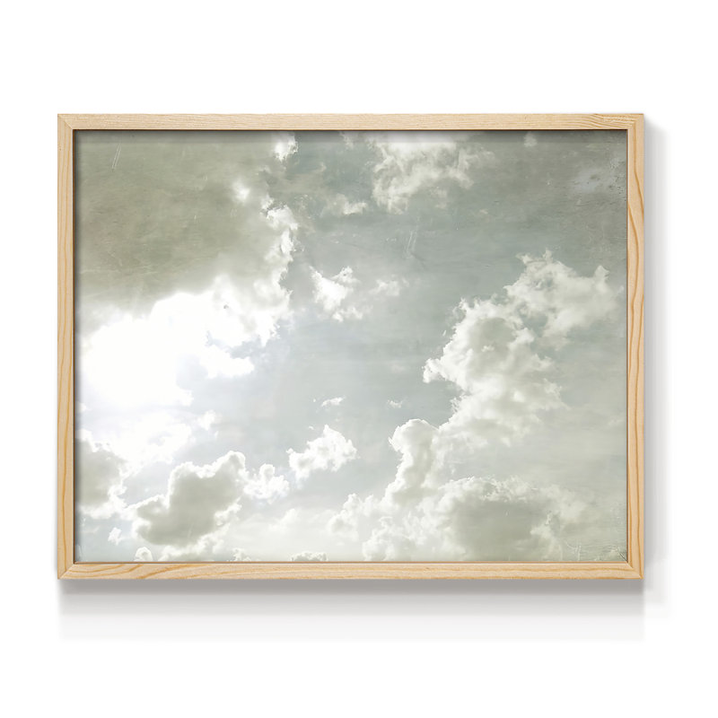 «Sky Scrapers I», reproduction encadrée, H 8 po x l 10 po, Naturel
