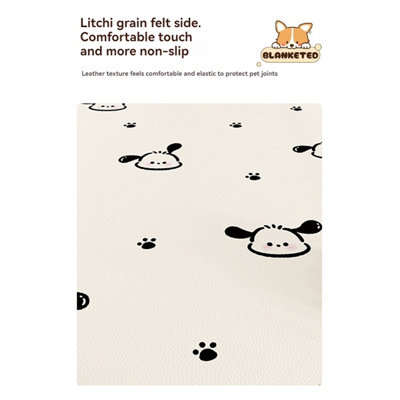 Coussin imperméable et anti-urine en PVC spécifique pour animal de compagnie