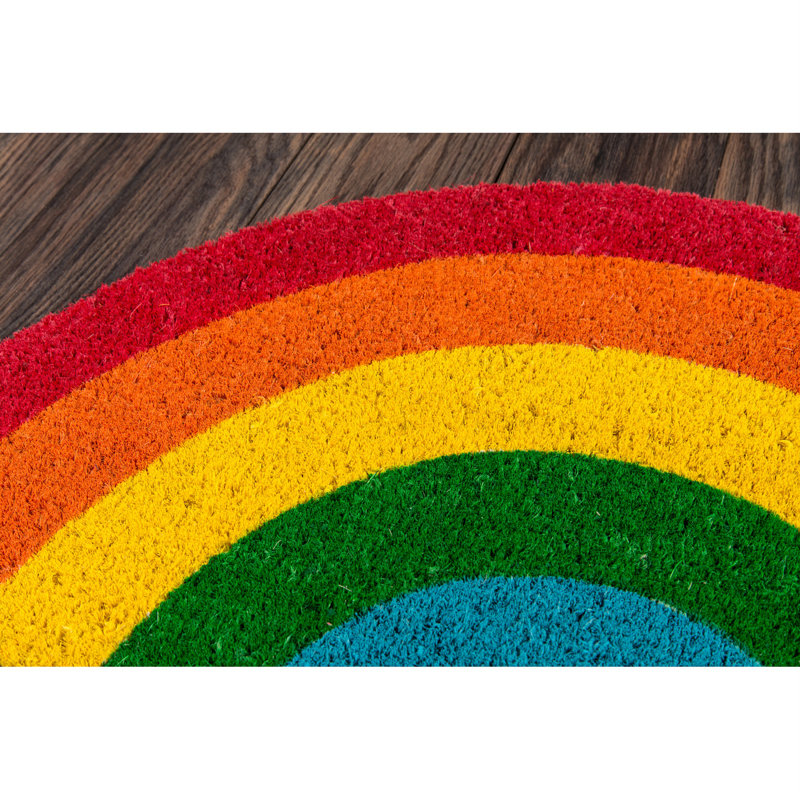 Aloha Non-Slip Striped Doormat