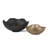 Thacker Rough Wash Grey Round Large Bowl