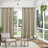 Exclusive Home Miami Semi-Sheer Textured Indoor/Outdoor Grommet Top Curtain Panel Pair-2089571592-2089571594