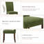 Chaise de salle à manger rembourrée Nailhead-1896641336