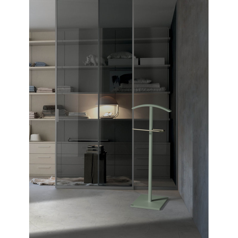 Ahrens Freestanding Valet Stand, Green
