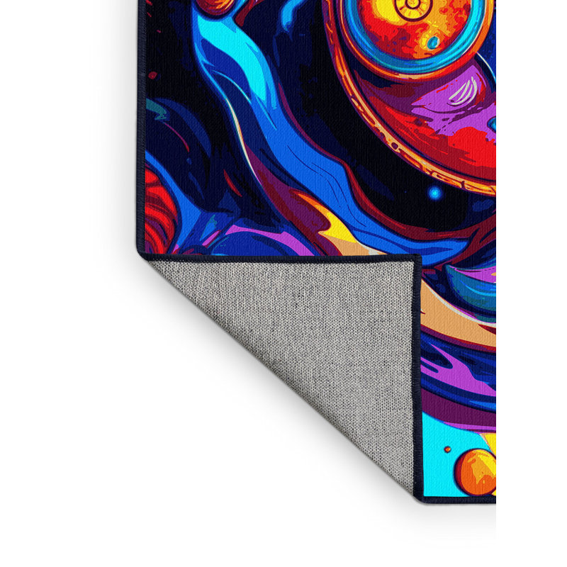 Tapis optique Oasis, Rond 8 pi