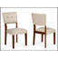Ensemble de salle à manger moderne de style Mid-Century 7 pièces avec table rectangulaire, finition en bois chaleureux et chaises rembourrées confortables pour un repas élégant-358903697