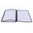 Yescom 30 Pack 8.5"X14" Menu Cover 3 Pages 6 Views Black Triple Book Style Cafe Restaurant Folder-55821767-55821766