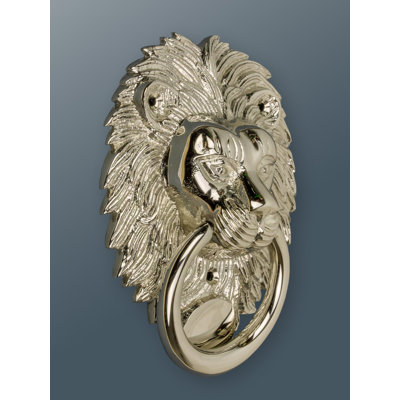 Brass Lion Door Knocker